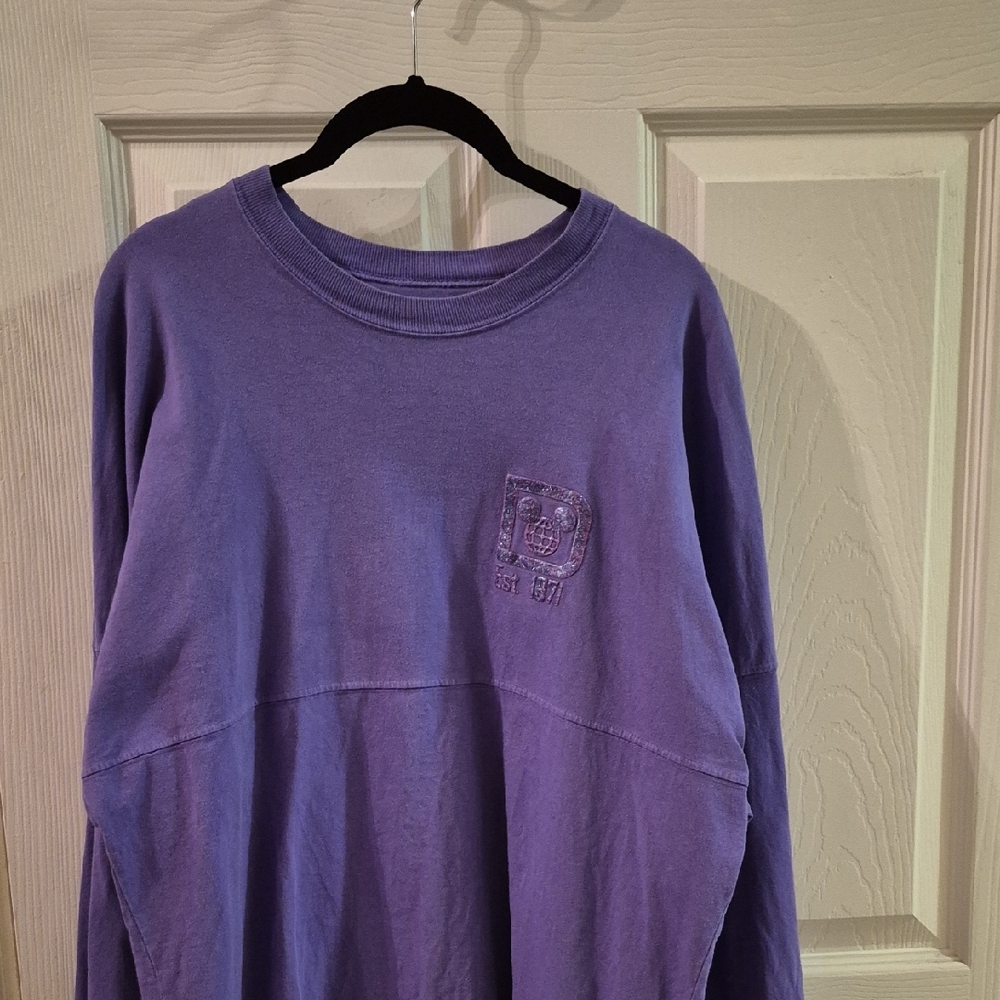 WDW/Disney Purple Long Sleeve Spirit Jersey